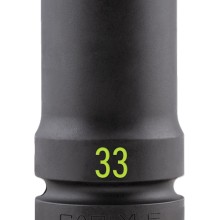 3 4DR DEEP 6PT IMPACT SOCKET 33MM Impact Sockets