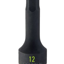 3/8DR 12MM HEX 60MM LONG IMPACT SOCKET CARLYLE HAND TOOLS CISH3812M