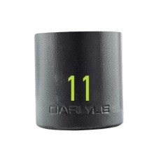 1 2in Drive 11mm 6 PT Stubby Impact Socket Impact Sockets Shallow