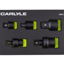5PC 3/8Drive 1/2Drive 3/4Dive ADAPTER REDUCER CARLYLE HAND TOOLS CI