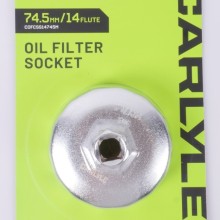Oil Filter Tool Merc 14 Flute 74.5 CARLYLE HAND TOOLS COFCSS14745M