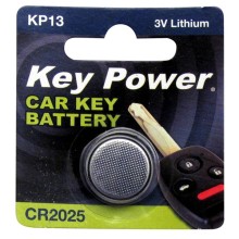 Key Power Coin Cell Battery CR2025 - Lithium 3V - Box of 10 KEYPOWER C