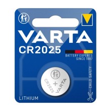 Varta CR2025 Car Alarm Battery & Car Key Fob Battery - Box of 10 VARTA