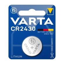 Varta CR2430 Car Alarm Battery & Car Key Fob Battery - Box of 10 VARTA