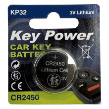 Coin Cell Battery CR2450 Lithium 3V