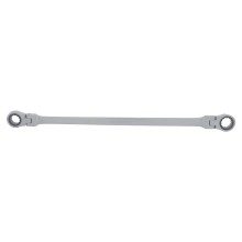 12 PT 13mm x 15mm 72 Tooth Extended Box Ratcheting Flex Double Box Wrench
