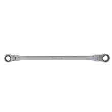 12 PT 16mm x 18mm 72 Tooth Extended Box Ratcheting Flex Double Box Wrench