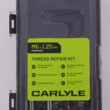 25 Piece Thread Repair Kit M6 X 1.0mm CARLYLE HAND TOOLS CTRKM6X10