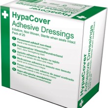 HypaCover Medium Adhesive Dressings 8.6 x 6cm Pack of 25 (Supports & Dressings)