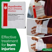 HypaSoothe Burn Dressing (Burn Stop) Dimensions L 20cm x W 20cm