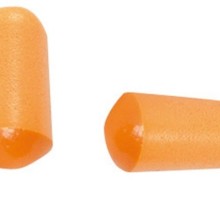 PU Foam Ear Plugs Orange Pack of 200 Pairs