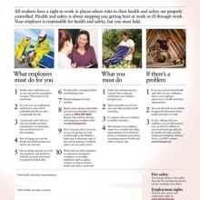 Health & Safety Law Poster (Health & Safety Posters)
