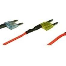 Mini Blade Fuse with Breakout Wire Kit x 10 (Audio Fuses)