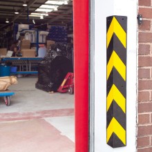 Reflective Rubber Corner Protectors (Wall Protectors)