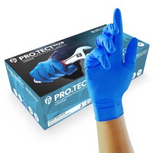 Unigloves Blue Heavy Duty extra strong 9n Nitrile Gloves Extra Large