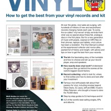 Vinyl Manual - How to get the best from your vinyl records and kit HAY Tools & Maintenance