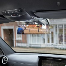 NEW Halo View 2 Rear View Mirror and Dash Cam with 10