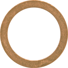 Copper Sealing Washers - Metric M10 X 14 X 1.0 WORKSHOPWAREHOUSE HCU10