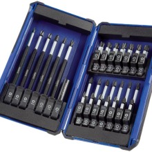 Insert Bit Set, 1/4 Hex Bit, 35-PC Impact Bit Set w/ Holder, Carlyle 