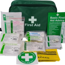 Vehicle First Aid Kit in Nylon Case (First Aid Kits)