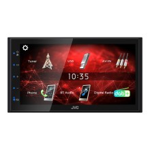 Shallow Mount Mechless DAB+ Media Player with Bluetooth Phone and Audio streaming (DAB Receivers)