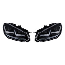 LED & HID Kit VW Golf MkVI Replacement Headlight set (LED Kit)