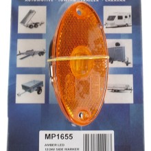 Slim Line Oval LED Marker & Reflector (Lighting)