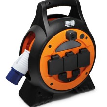 3 Way Mobile Mains Roller Power Unit with Twin USB (Electric Hook Up)