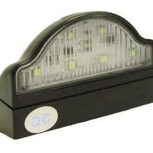 Number Plate Lamp with Clip Base & Cable (Lighting)