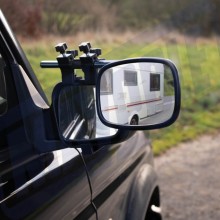Caravan Mirrors Pair Convex (Towing Mirrors) Tools & Maintenance