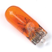 12V 5W W2.1x9.5d Capless Amber Miniature Bulb (Miniature Bulbs)