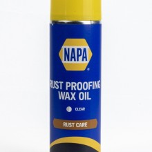 NAPA Rust Proofing Wax Oil Aerosol Clear Rust Treatments