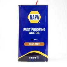 Underbody & Cavity wax protection 5L Tin NAPA CONSUMABLES NCRC1008