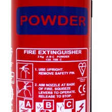 ABC Dry Powder Fire Extinguisher with Gauge (Fire Extinguishers) Size 2kg