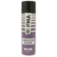 Bumper And Trim Paint BlackAerosol 500ml (Bumper & Trim Paint)
