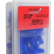 Wiring Connectors Blue Scotchlok Type Pack of 25 (Blue Pre Insulated Terminals)