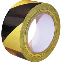 Hazard Tape Yellow Black 50mm x 33m Pack Of 2