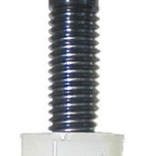 Number Plate Screws & Nuts Long Pack of 50 (Plastic Screw & Nut) Colour Black