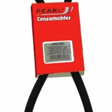 Rubber Fuel Hose & Clips Overbraided 1m (Fuel Hose Clips) Size 5.5mm