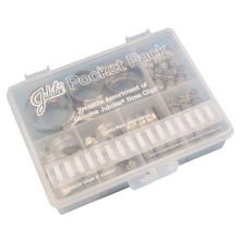 Assorted M S Hose Clips Box of 32 (Standard Hose Clips) Tools & Maintenance