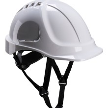 Endurance Vented Safety Helmet (Helmets) Colour White