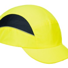 AirTech Bump Cap with Mid Peak (Bump Caps) Colour Yellow