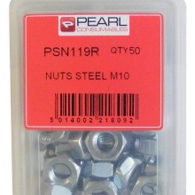Nuts Stainless Steel M10 Pack of 50 Tools & Maintenance