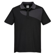 Cotton Comfort Polo Shirt S S Black Zoom Grey (Polo Shirts) Tools & Maintenance
