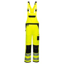 Portwest PW344 - PW3 Hi-Vis Bib and Brace - Yellow and Black PW344YBRM