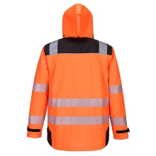 PW365 PW3 Hi Vis 3 in 1 Jacket Orange Black XXX Large Hi Vis Jackets Tools & Maintenance