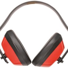 Classic Ear Defenders (Standard Ear Muffs) Colour Red