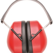 Super Ear Defenders (Standard Ear Muffs) Colour Red