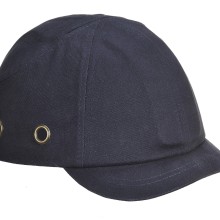 Short Peak Bump Cap (Bump Caps) Colour Navy