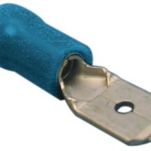 Wiring Connectors Blue Male Tab Pack of 50 (Blue Pre Insulated Terminals)